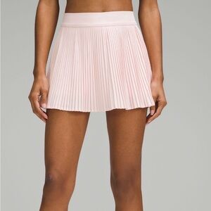 Lululemon Varsity High-Rise Pleated Tennis Skirt Strawberry Milkshake